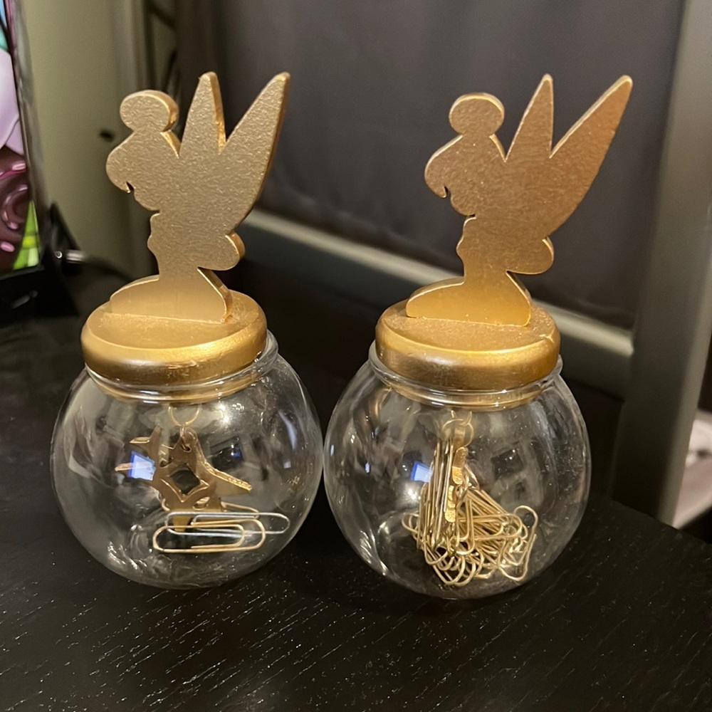 Disney office paper clip holder.